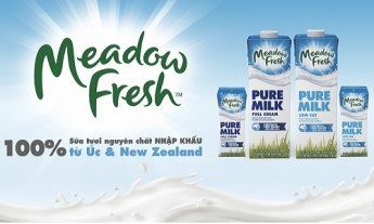 Sữa tươi Meadow Fresh không đường hay có đường