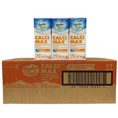 Sữa tươi Meadow Fresh Canxi Max hộp 200ml
