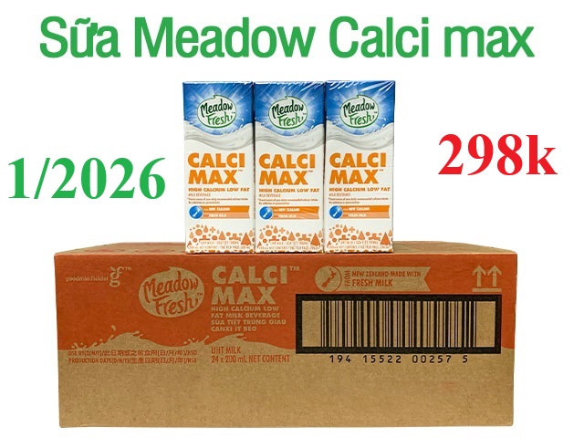 chương trình khuyến mãi sữa meadow fresh