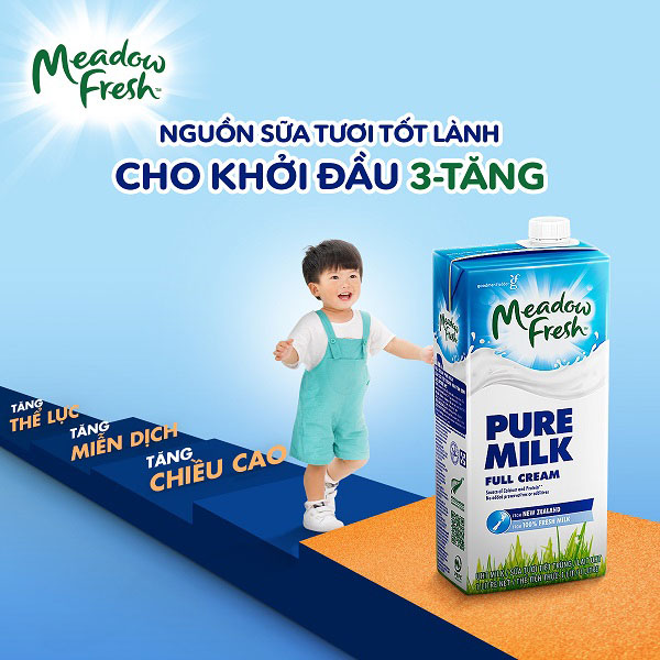 Sữa tươi cho bé 2 tuổi