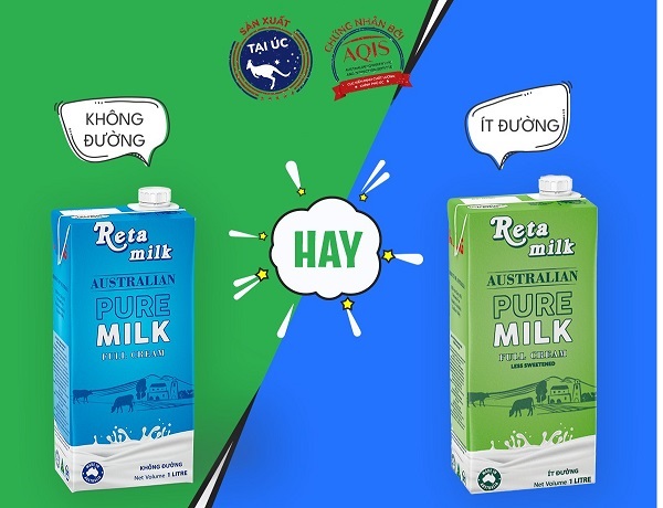 Sữa tươi cho bé 2 tuổi