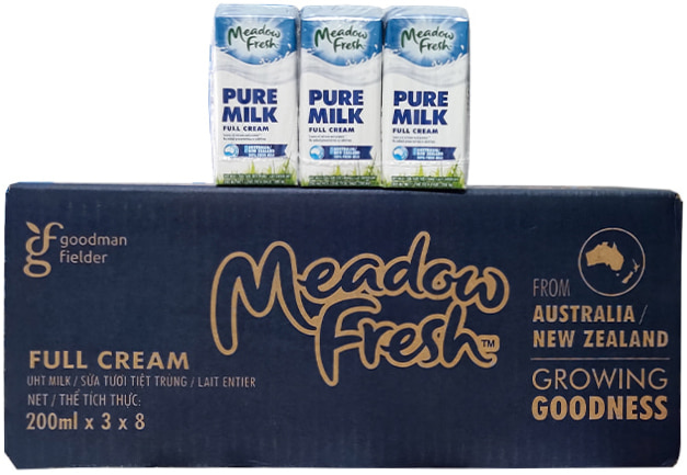 Sữa tươi Meadow Fresh cho trẻ bao nhiêu tuổi