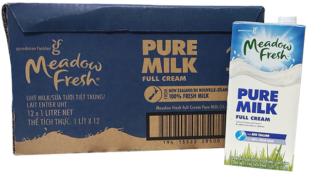 Sữa tươi Meadow Fresh cho trẻ bao nhiêu tuổi