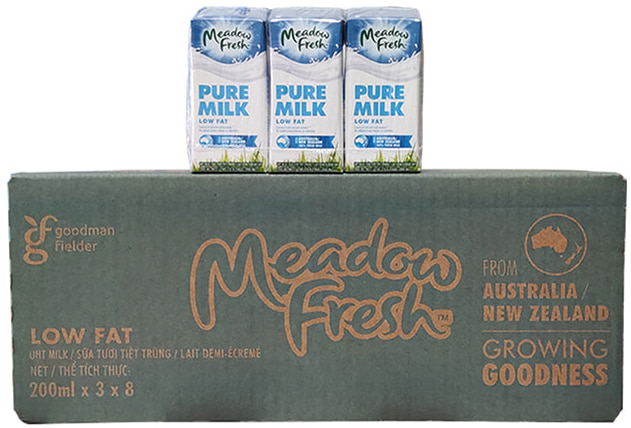 Sữa tươi Meadow Fresh cho trẻ bao nhiêu tuổi