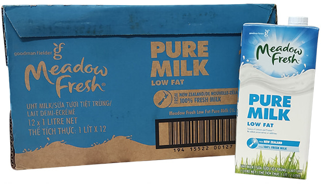 Sữa tươi Meadow Fresh cho trẻ bao nhiêu tuổi