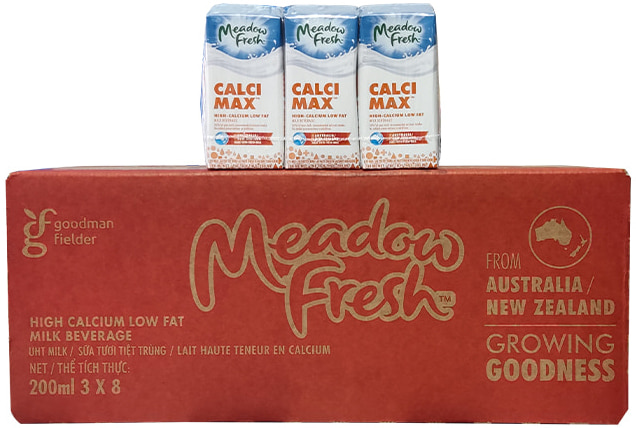 Sữa tươi Meadow Fresh cho trẻ bao nhiêu tuổi